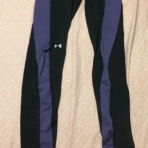 Under armour Purple and black leggings